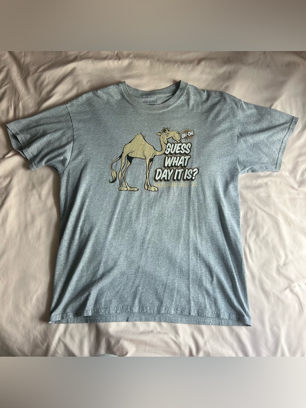 “Hump Day” Graphic T-Shirt – Size Large